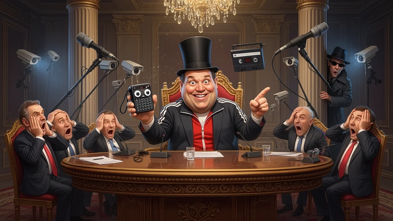 Cover art: Jak pan ministr ztratil hračku přímo v srdci vlády