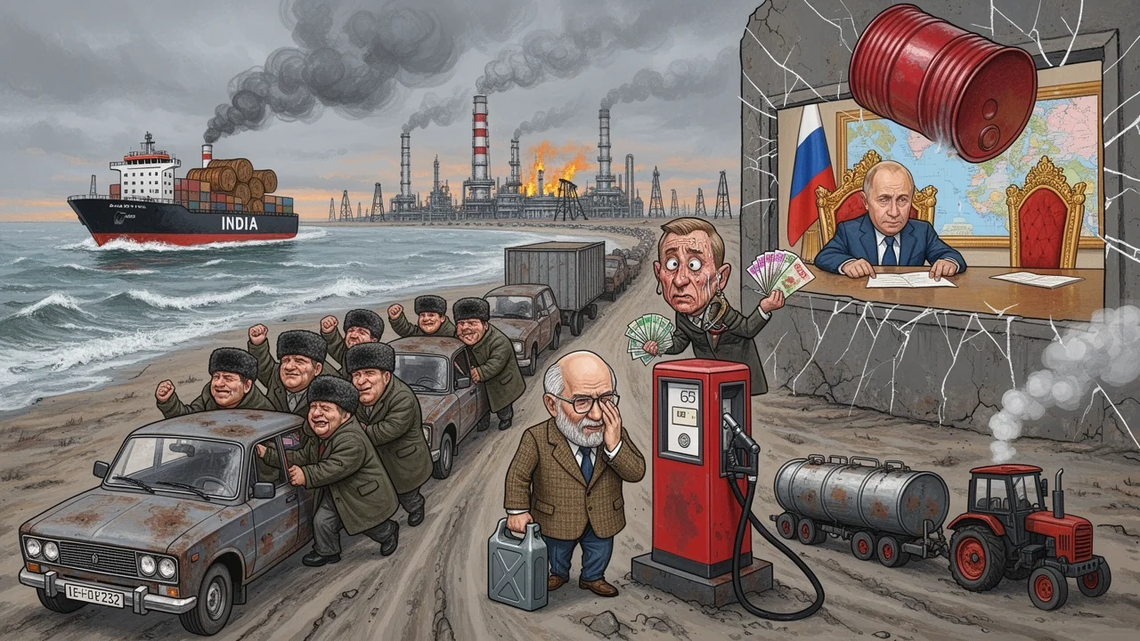 Cover art: Velká palivová krize, která vzala Rusku pýchu