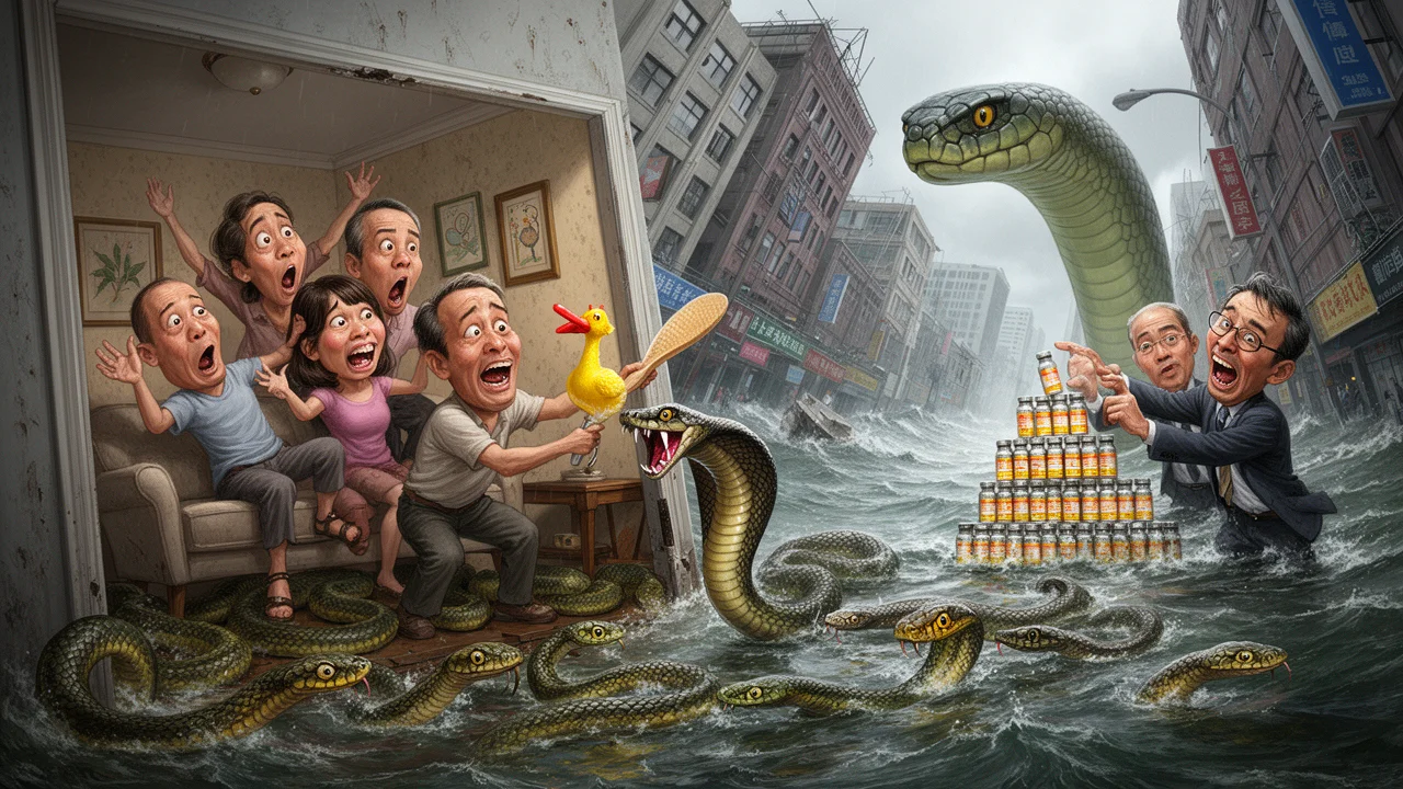 Cover art: Devět set jedovatých periskopů v čínských ulicích