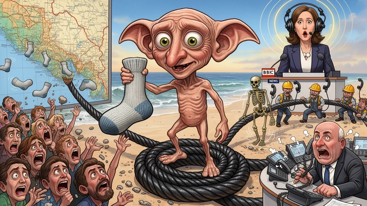 Cover art: Miliardový kabel ustoupil fiktivnímu skřítkovi z pohádky