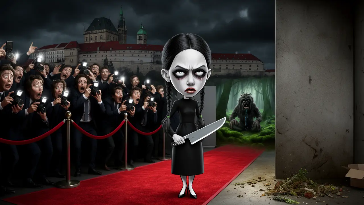 Cover art: Z Lidušky je Wednesday