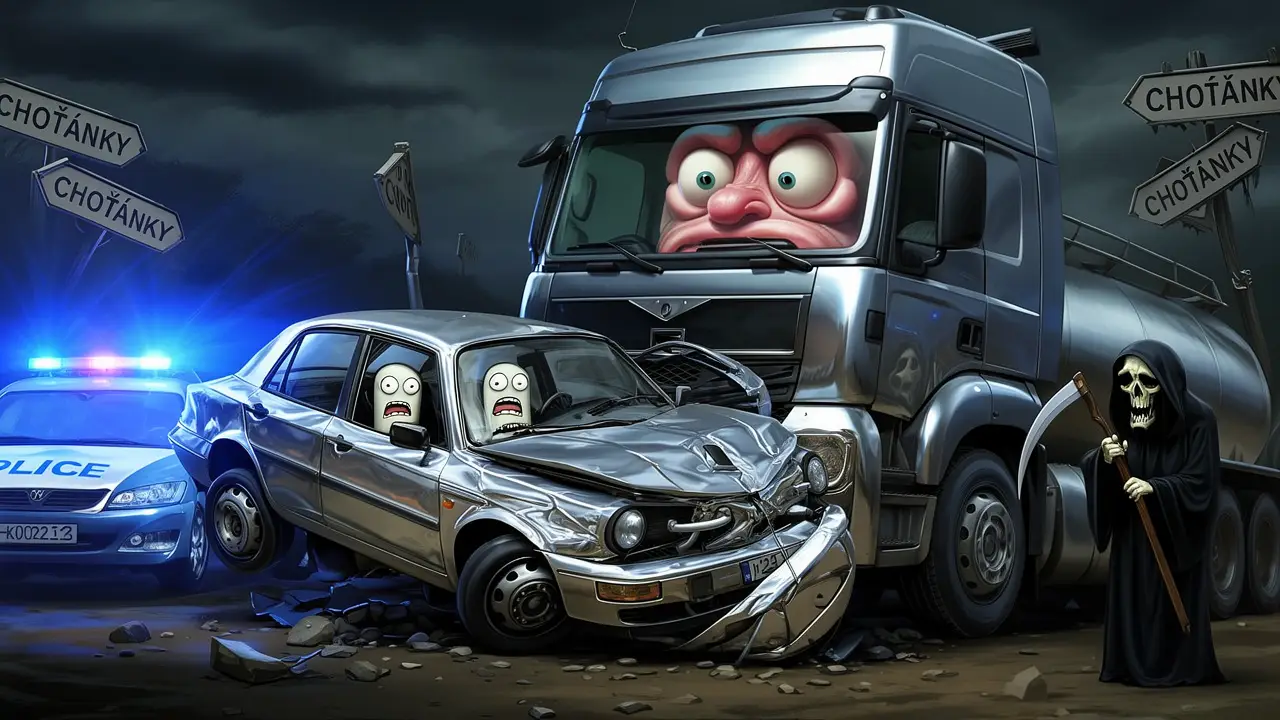 Cover art: Smrtící rallye v Choťánkách