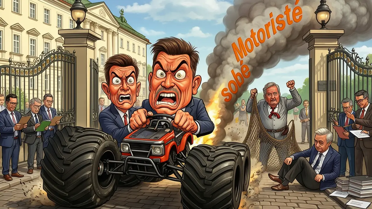 Cover art: Turek řadí vyšší rychlost do Sněmovny