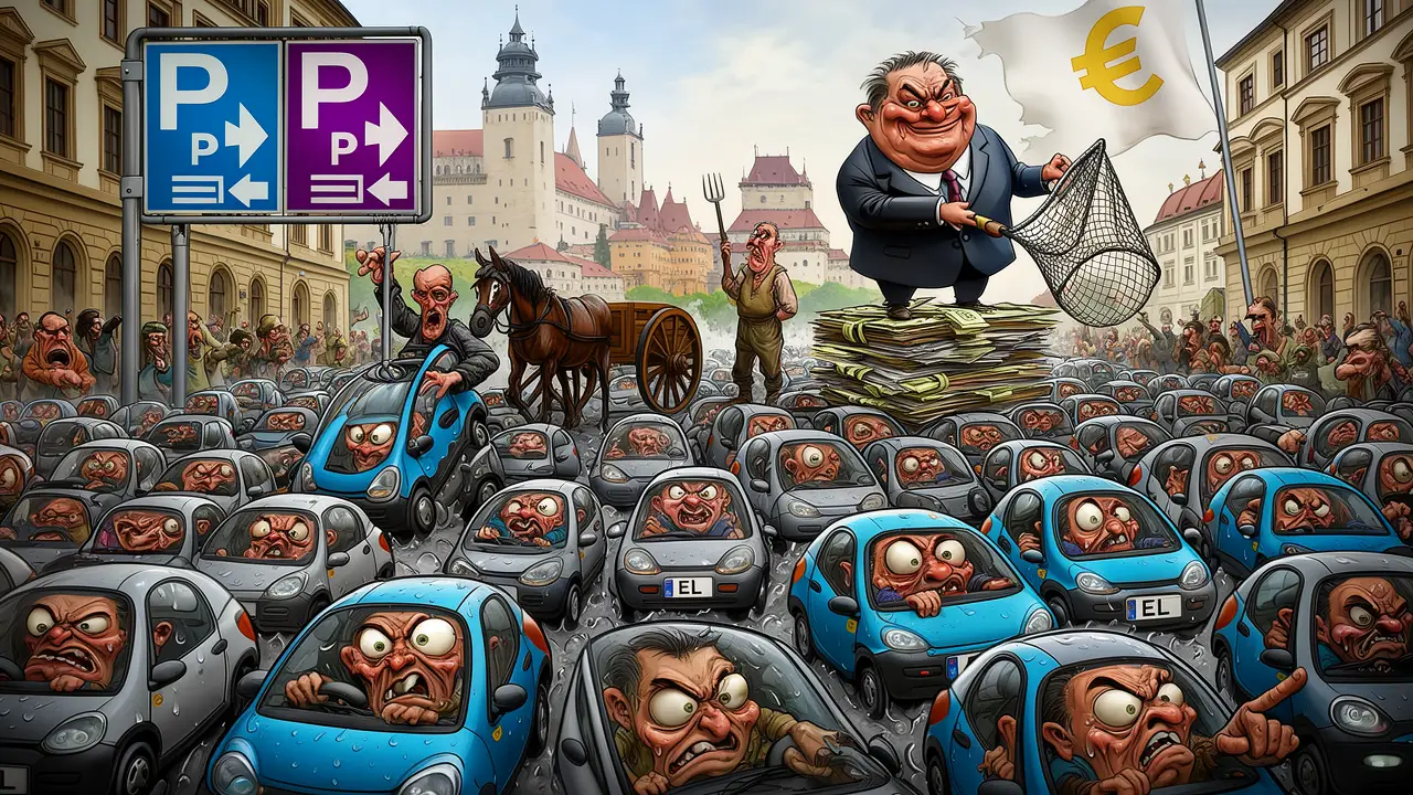 Cover art: Zelená závora na hranici Prahy
