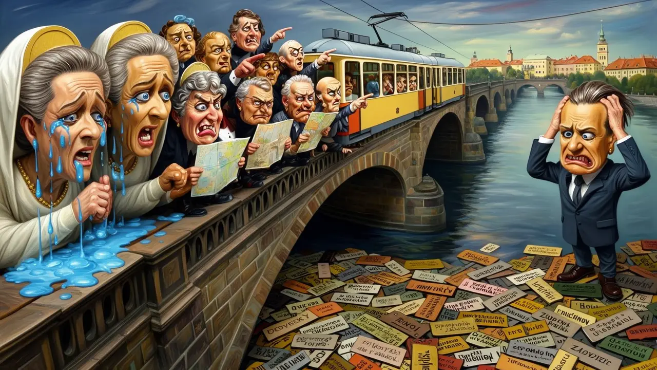 Cover art: Jak obyčejný beton u Vltavy porazil všechny slavné ženy