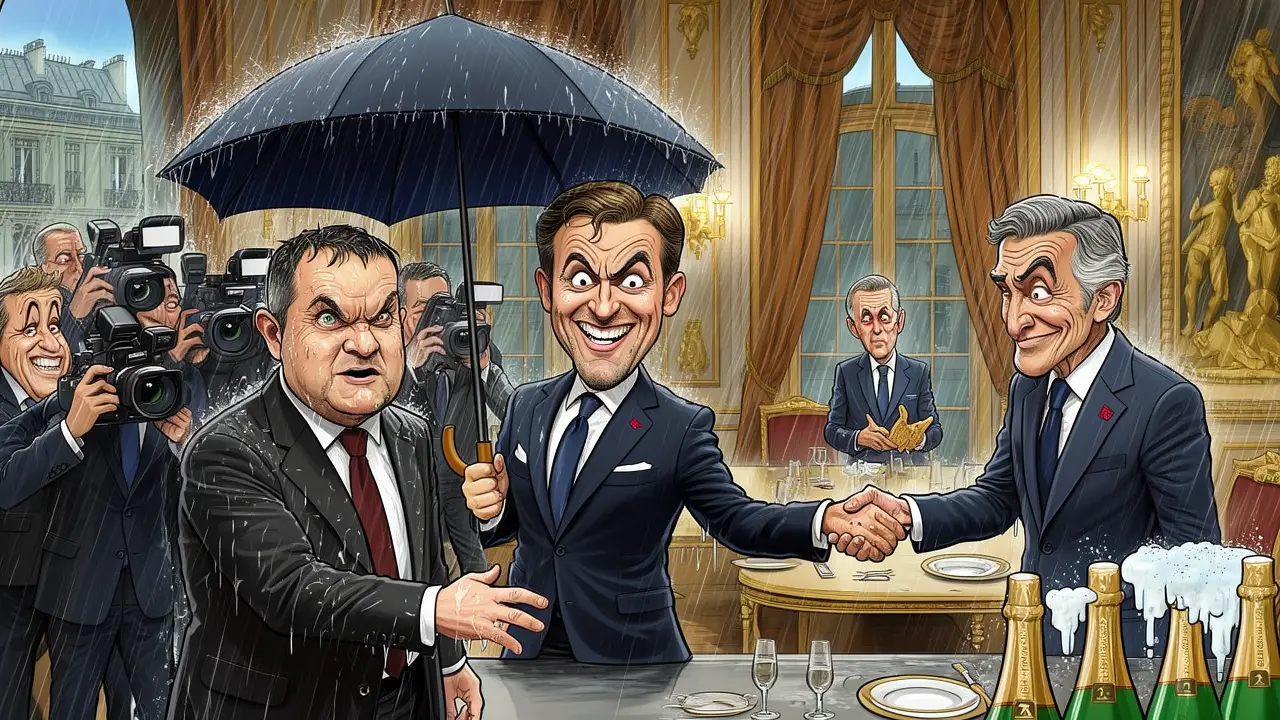 Cover art: Mokré sako v paláci, kde vládnou miliardy