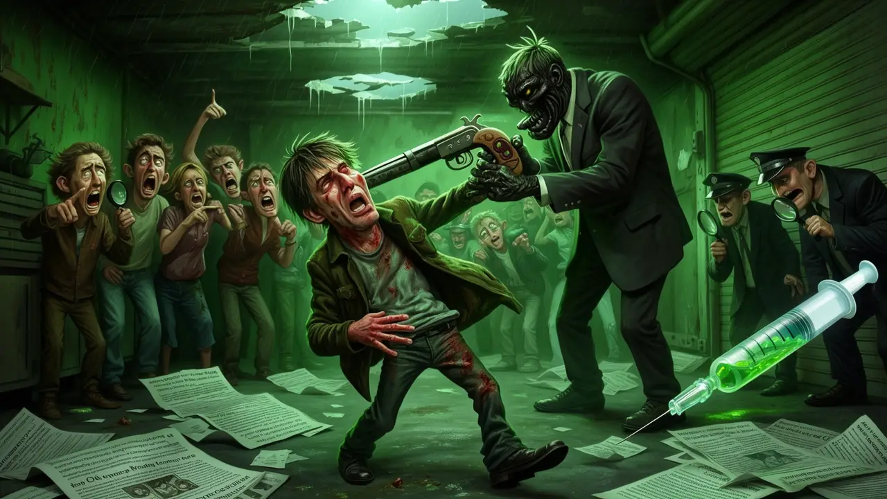 Cover art: Mrtvý král grunge a otázka za miliony