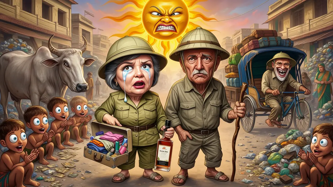 Cover art: Televizní hvězda splachuje světovou chudobu pálenkou