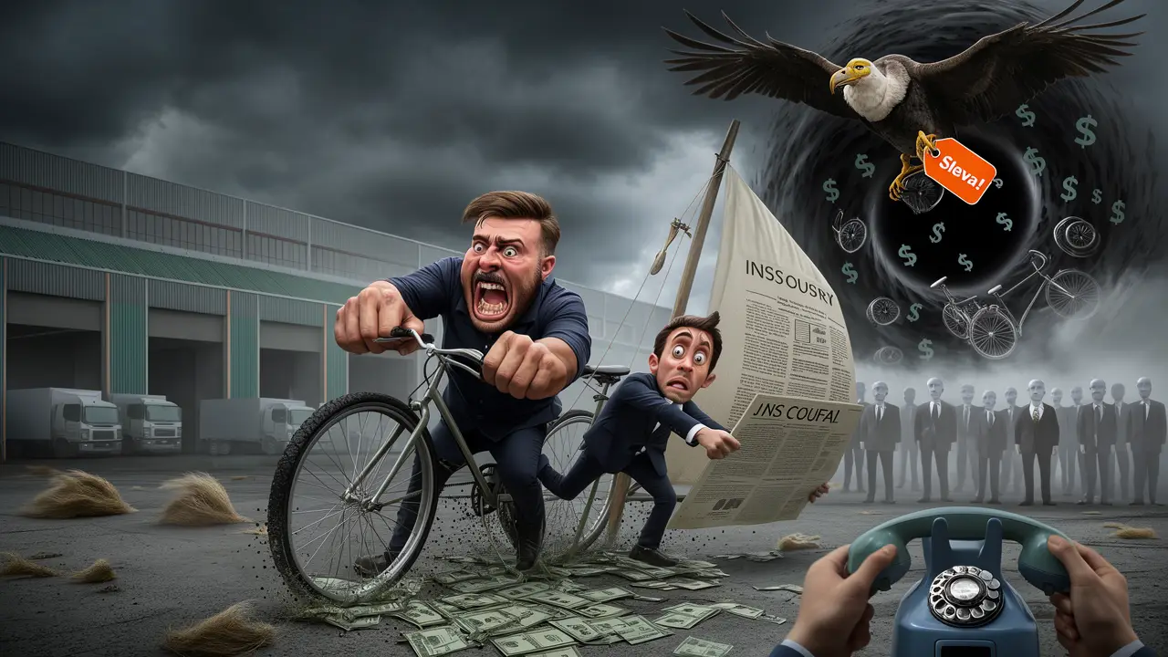 Cover art: Skandální bankrot s koly, který sežral miliony