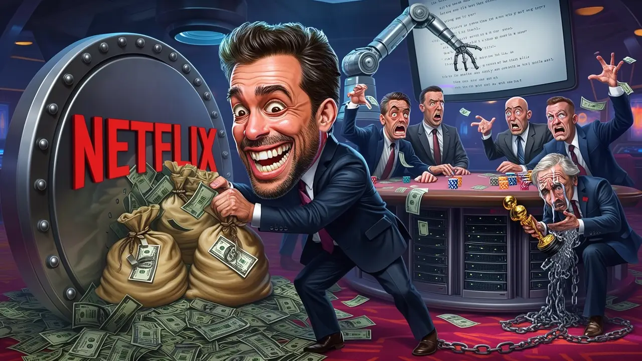 Cover art: Batman hraje na ajťáka a Netflix sype miliony