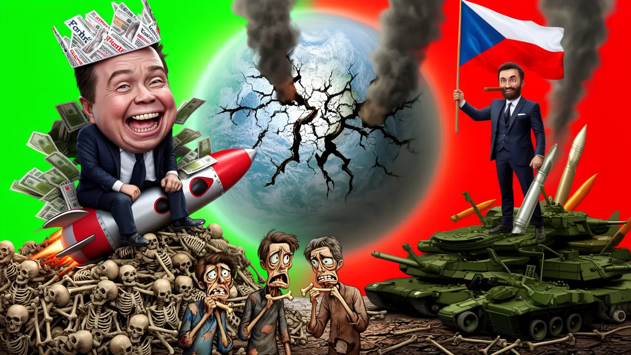 Cover art: Chudoba je pro ty, co nemají raketu