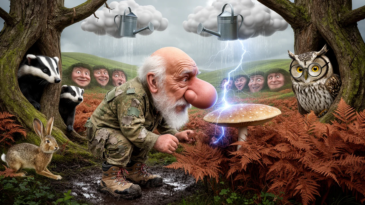 Cover art: Chladné ranní stopy v jarním jehličí