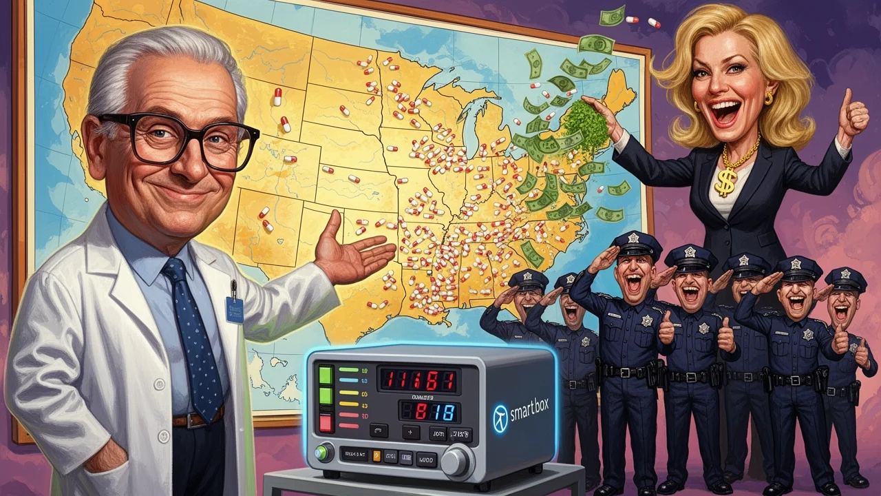 Cover art: Český sen o drogách pro záchranu Ameriky