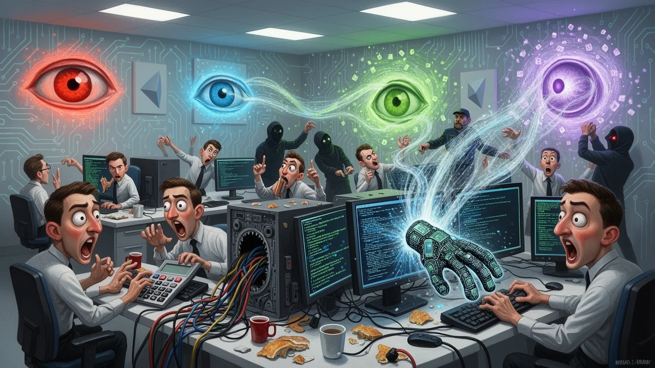 Cover art: Umělá inteligence píše viry a my jen zíráme