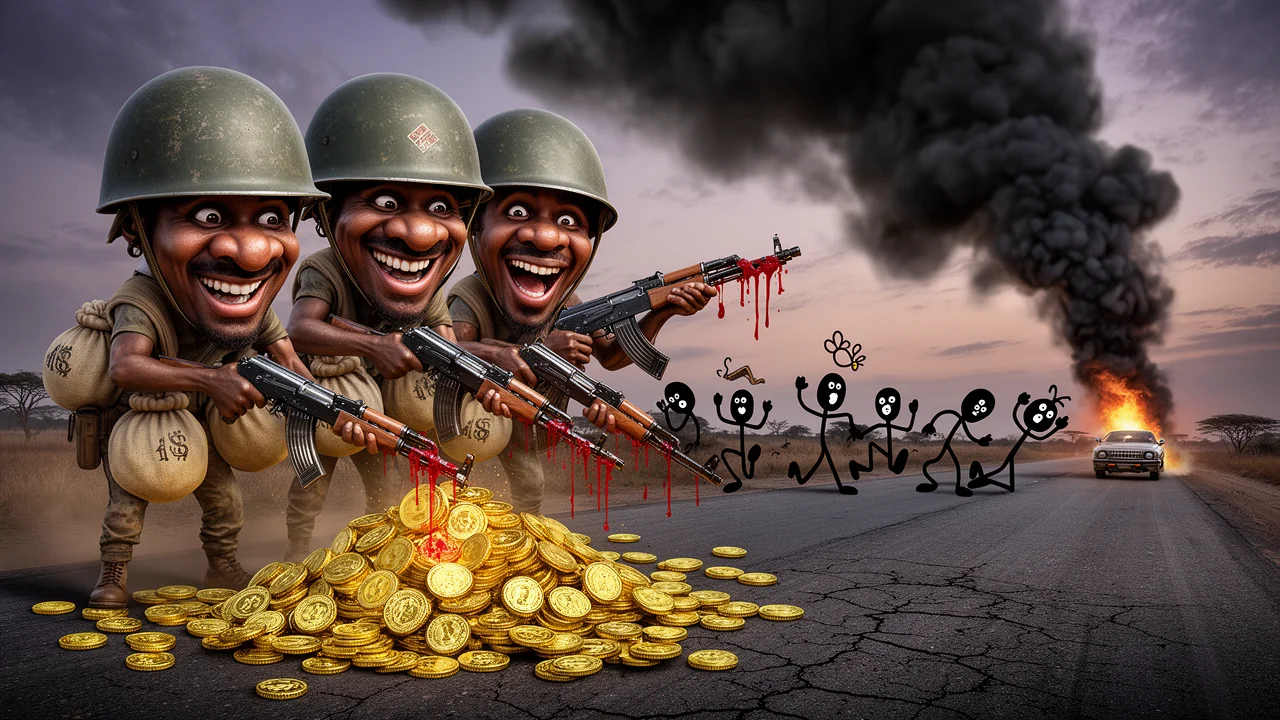 Cover art: Krev a prach na zamfarské silnici smrti
