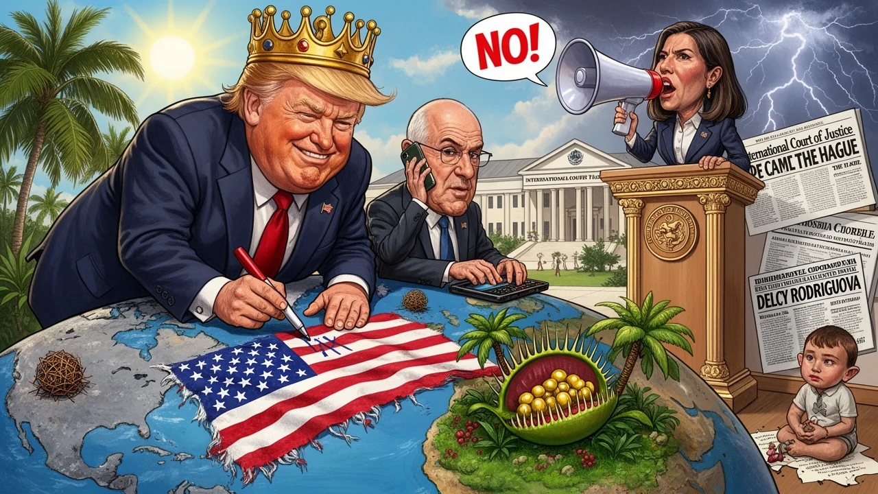 Cover art: Padesátá první hvězda absurdního politického vesmíru