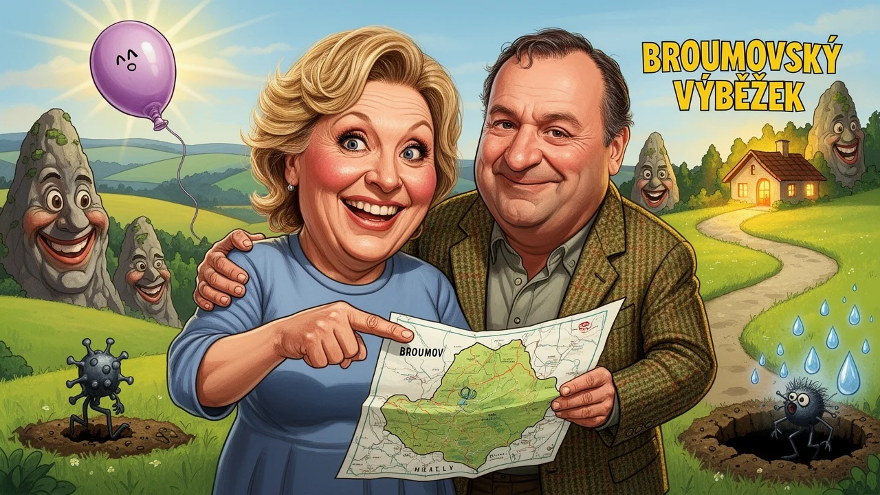 Cover art: Dva mrtví Petři, Broumov a starý známý na mapě