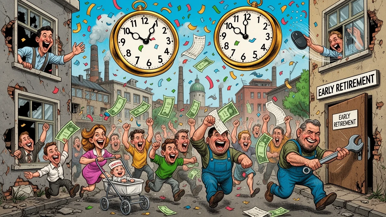 Cover art: Rekordní útěk do penze, který Česko ještě nezažilo