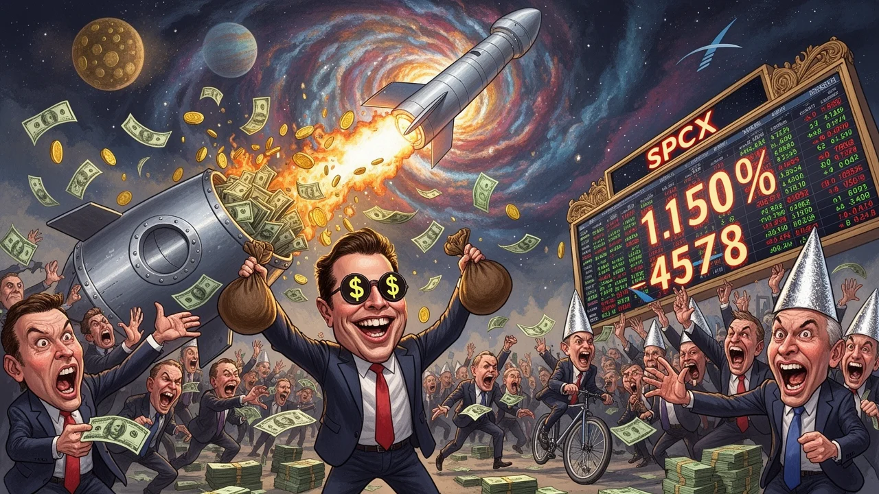 Cover art: Trilionář z Marsu prodává lidem lístek do nebe