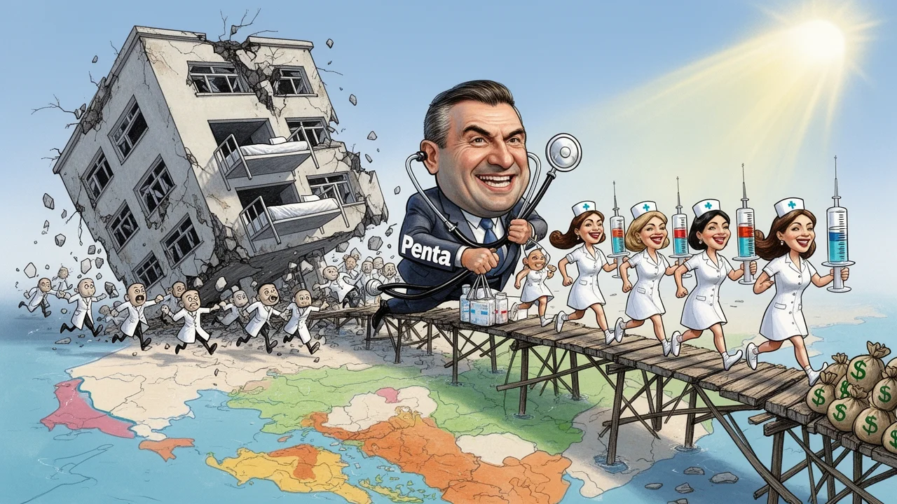 Cover art: Bez cizinců to v našich špitálech zkrátka nejde
