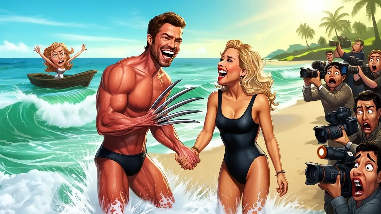 Cover art: Wolverine ve vlnách vášně