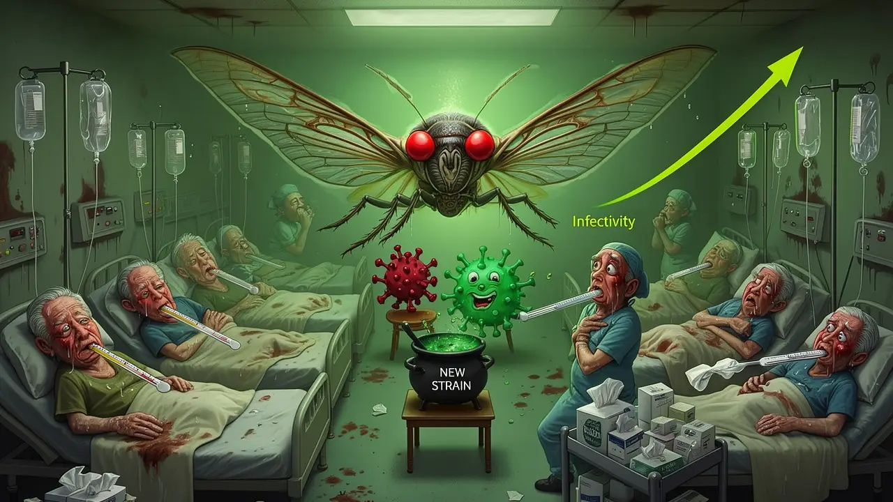 Cover art: Cikáda kosí Česko