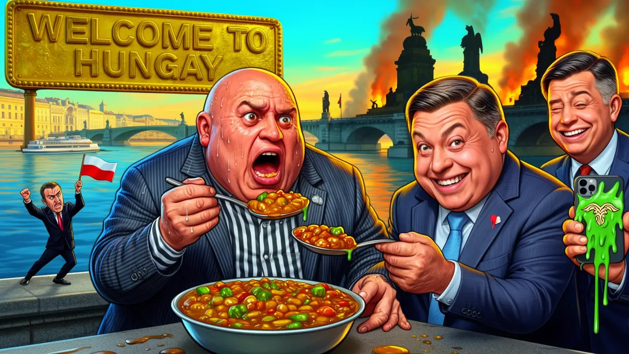 Cover art: EXMINISTR V PAPRICE: Ziobrovo maďarské tangó