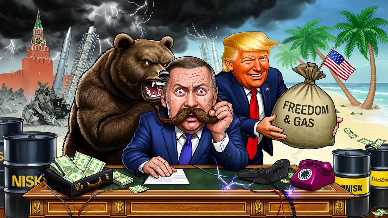 Cover art: Rozvod roku: Trumpovo laso pro Lukašenka