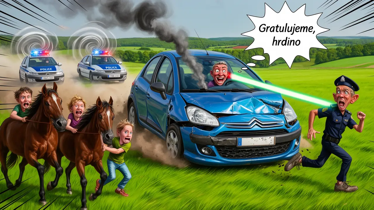 Cover art: Kaskadér z Chlumce, co málem smetl koně