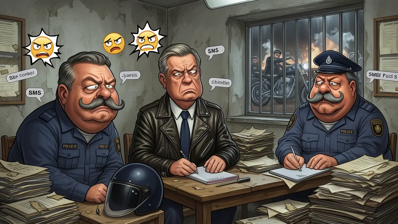 Cover art: Prezident v kůži a cizí zprávy, které ho dostaly na policii