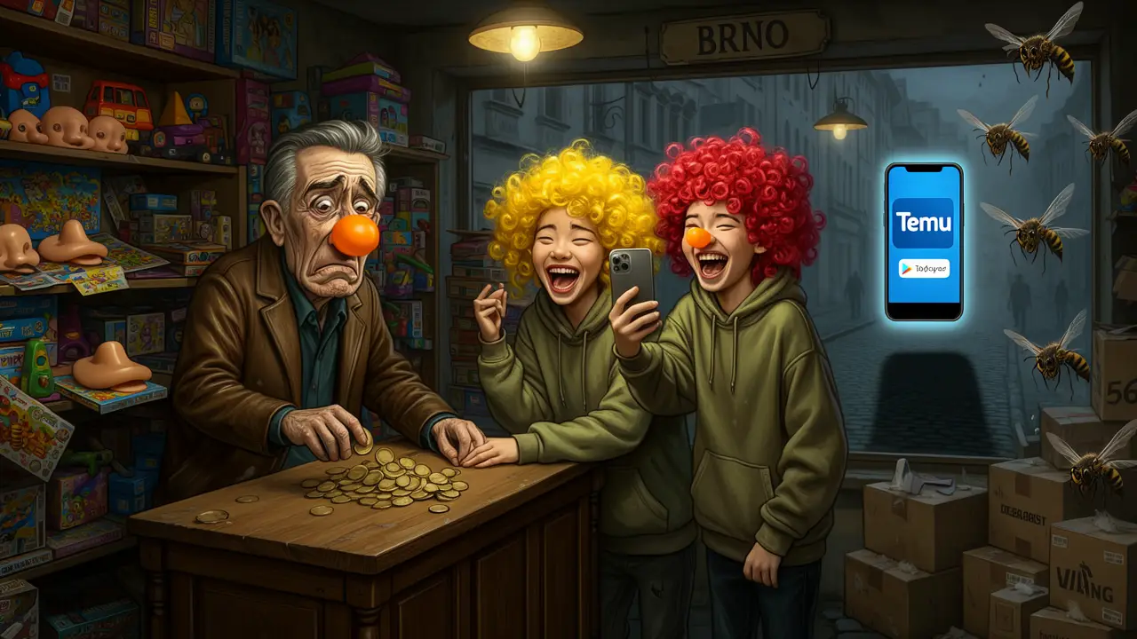 Cover art: Smutný karneval v Brně, když Čína bere vše