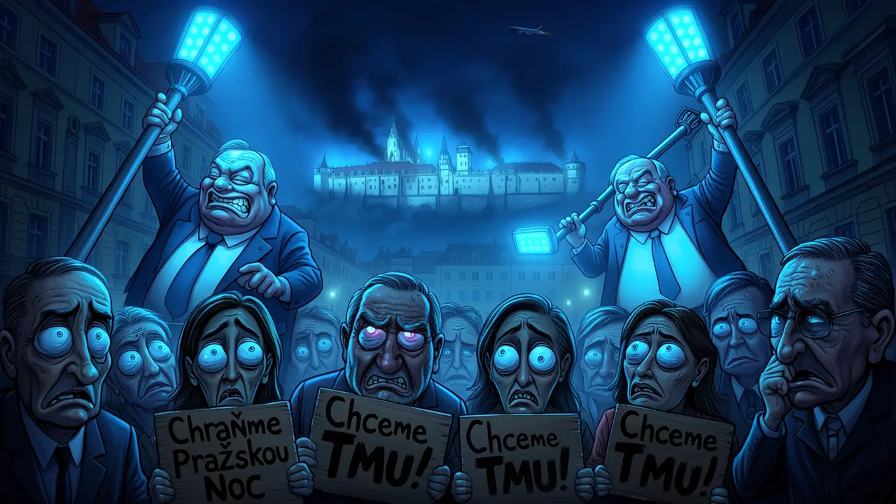 Cover art: Světlo na konci tunelu je modrá LEDka