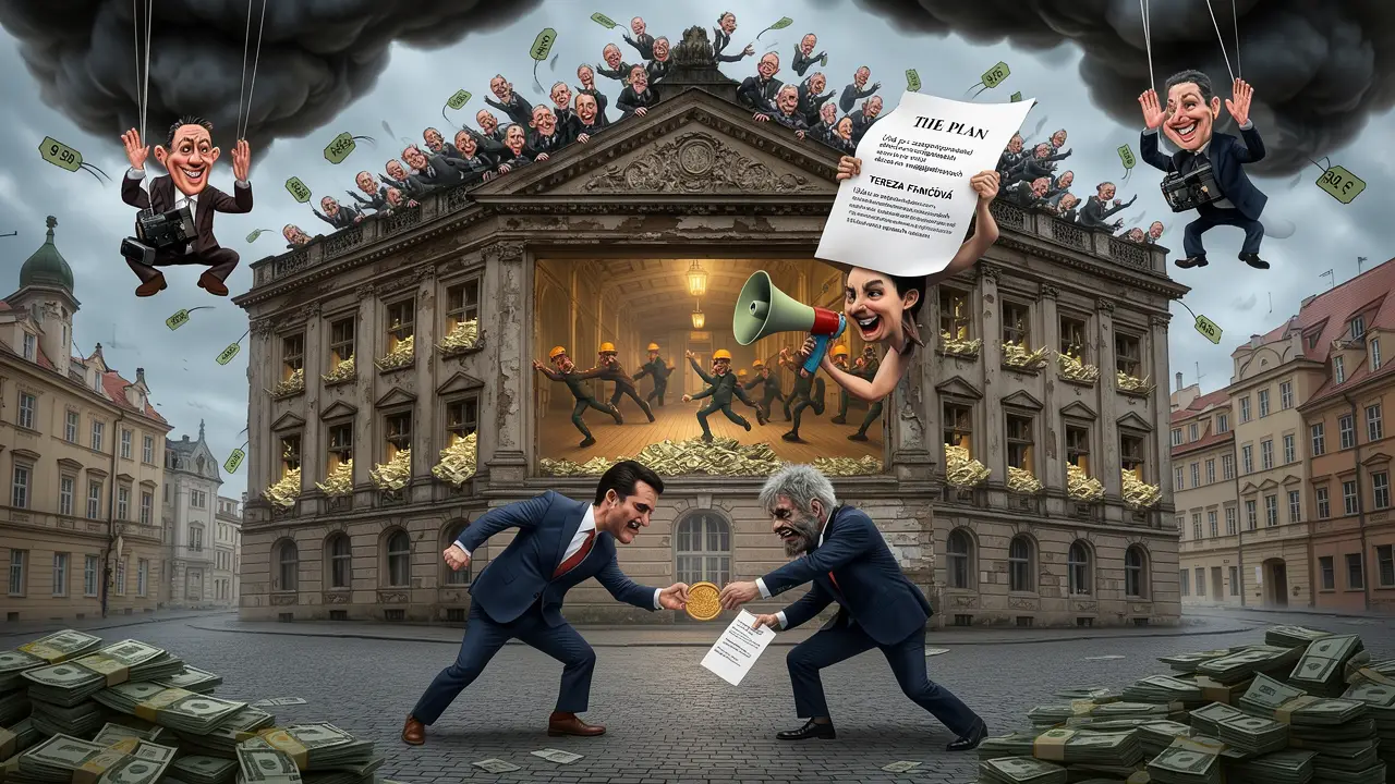 Cover art: Jak prodat palác za polovinu a u toho tleskat