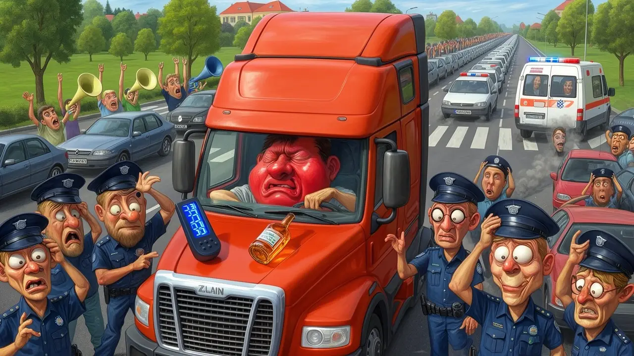Cover art: Opilý král křižovatky nedojel ani na záchytku