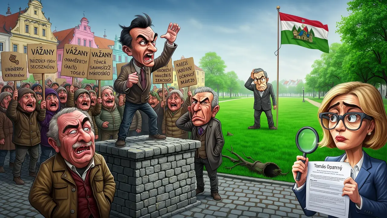 Cover art: Rozvod století aneb Vážany dávají Kroměříži sbohem