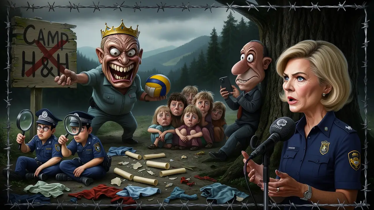 Cover art: Svlékací hry skončily, animátor mlčí, tábor zavírá