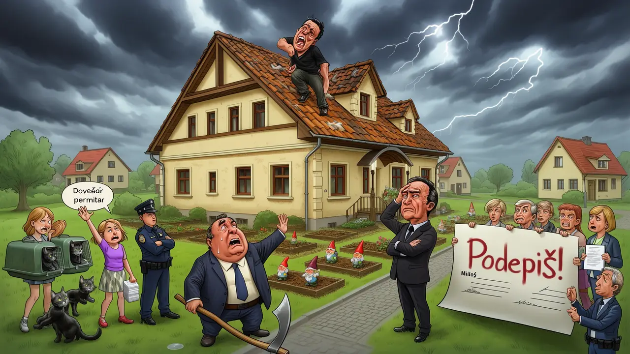 Cover art: Zázrak v Dobšicích: Z malé chatky obří vila