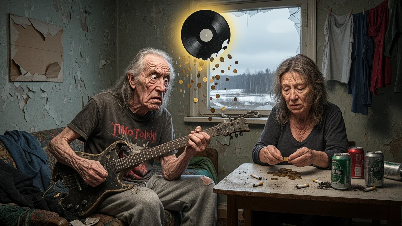 Cover art: Metalový bůh z Helsinek dnes prosí o malý dar