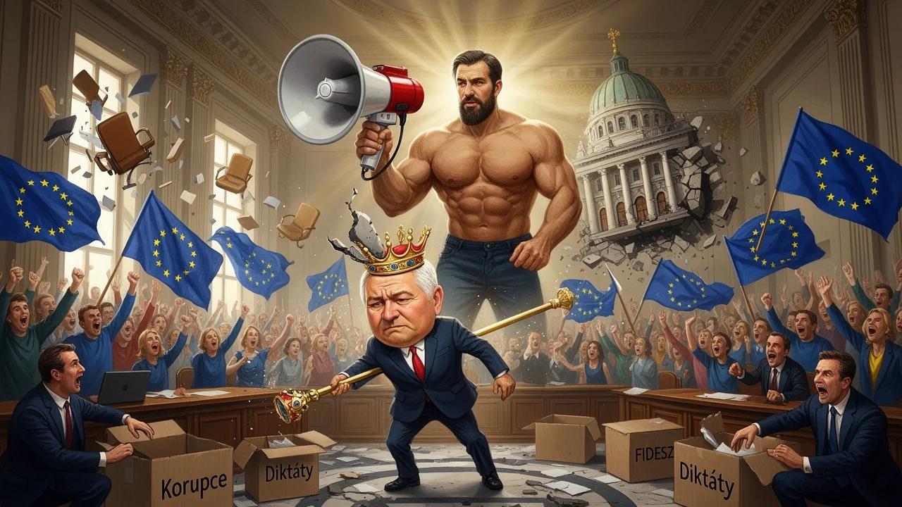 Cover art: Šestnáct let moci končí, starý král dnes padá