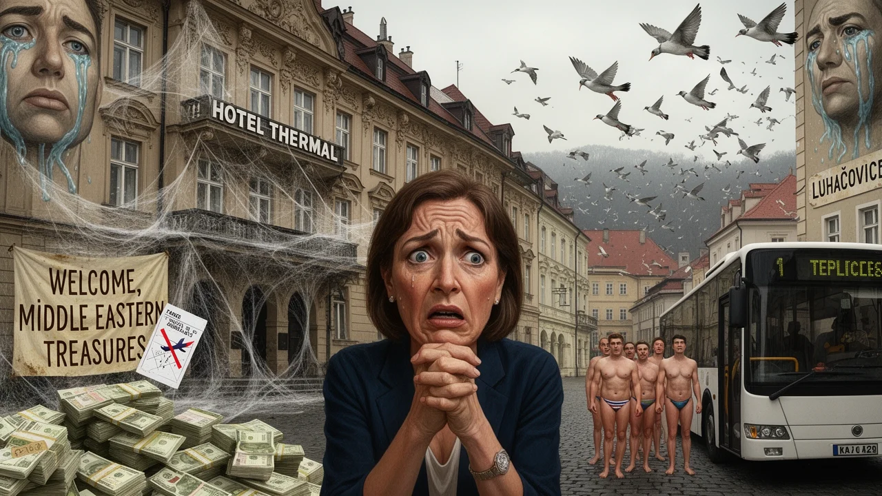 Cover art: Stamiliony zmizely a státní hotel Thermal počítá ztráty