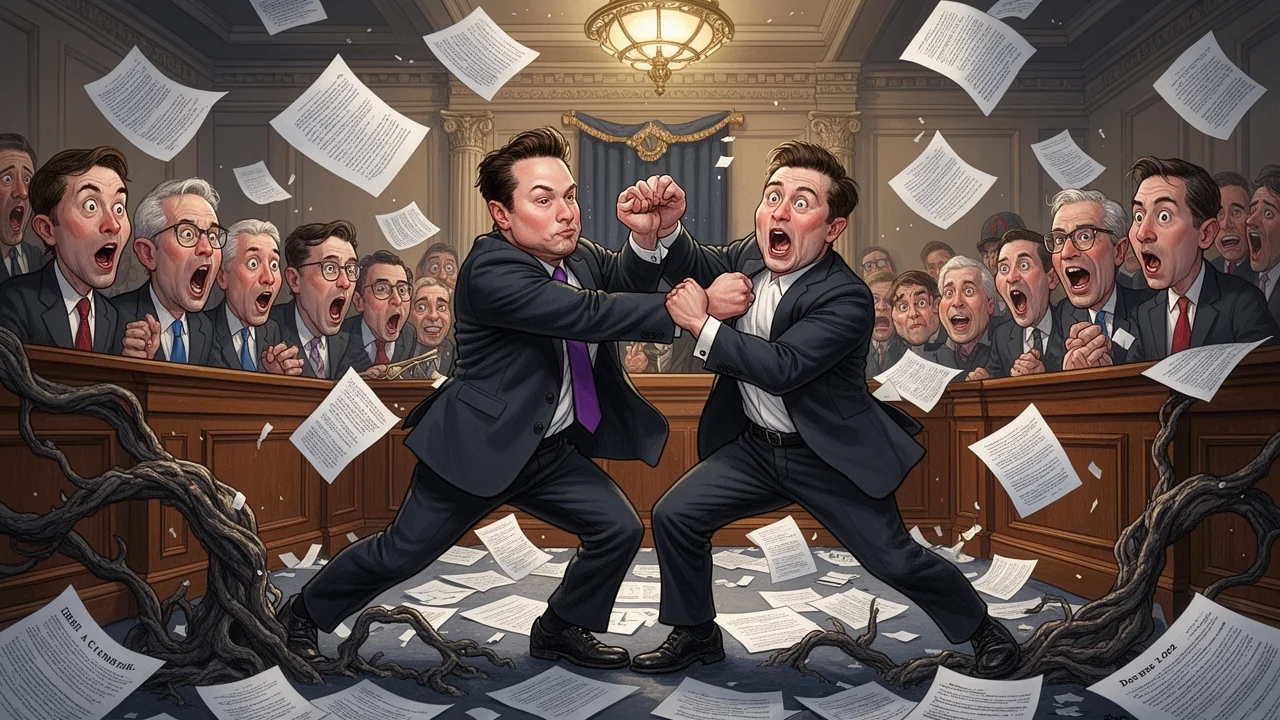 Cover art: Miliardářská válka a chaos těsně před procesem