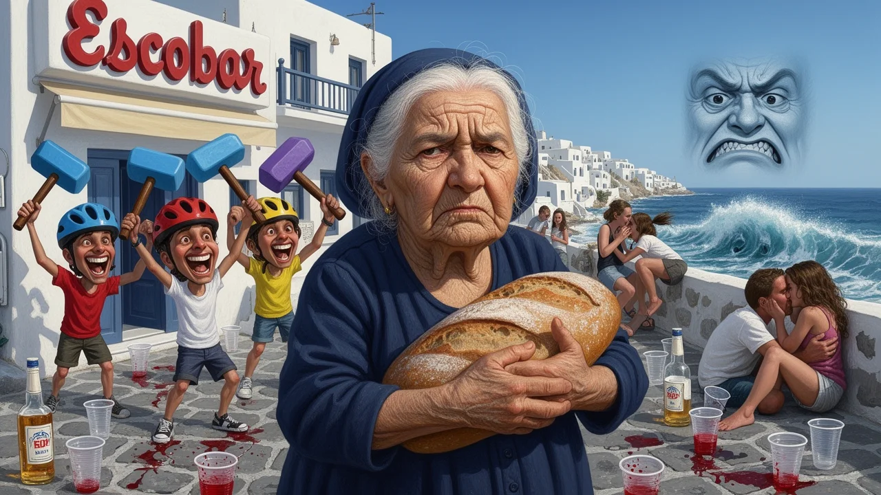 Cover art: Antická tragédie a zkáza malého řeckého klidu