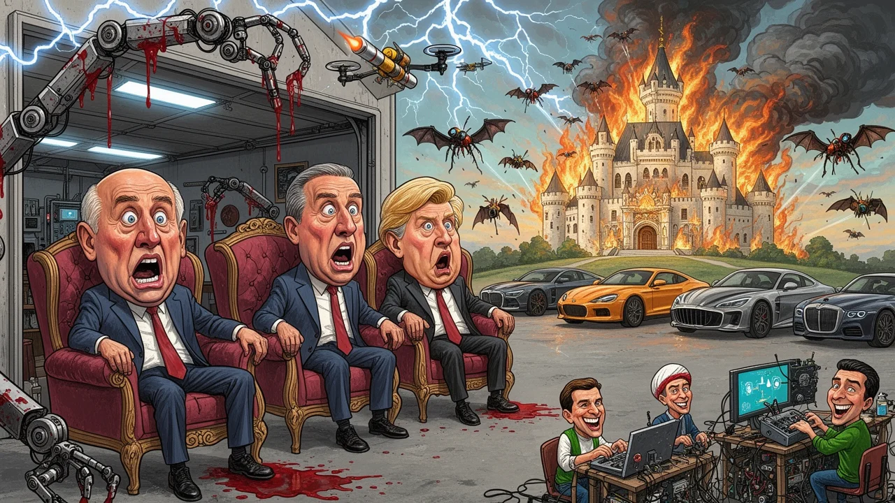 Cover art: Levné hračky z garáže děsí bohatý svět