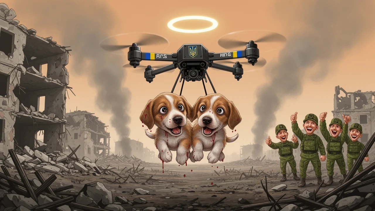 Cover art: Ocelový pták z fronty nese živý náklad domů