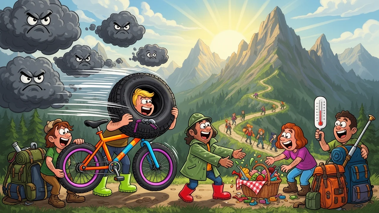 Cover art: Mokré středy mizí a víkendové slunce pálí