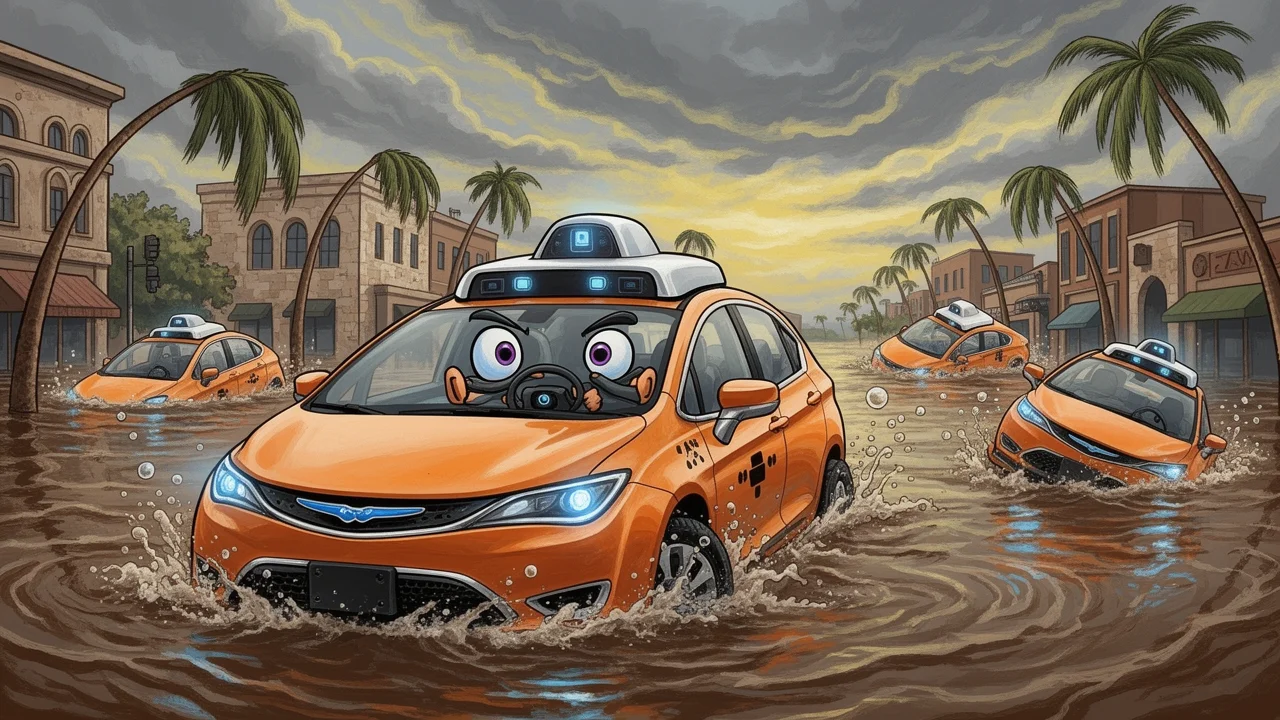Cover art: Chytrý taxík, který se utopil v potoce