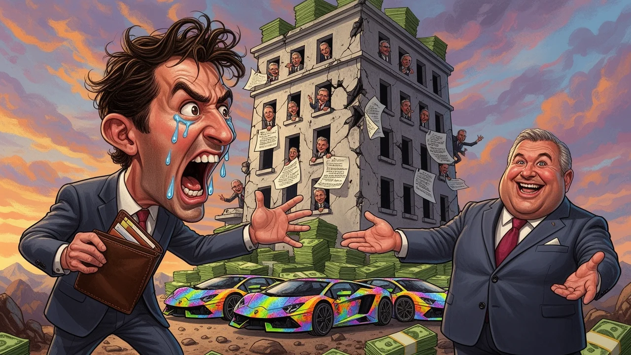 Cover art: Bohatý umělec a ministr s jasnou radou
