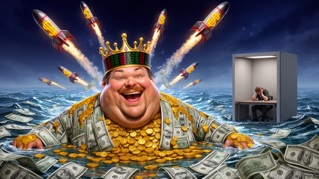 Cover art: První bilionář planety a rakety plné peněz