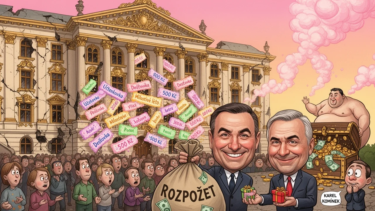 Cover art: Jak politici balí své dluhy do mazlivých zdrobnělin