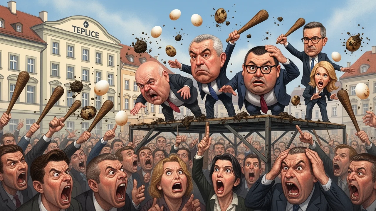 Cover art: Jak se v Česku s horkou hlavou léta krotí politická elita